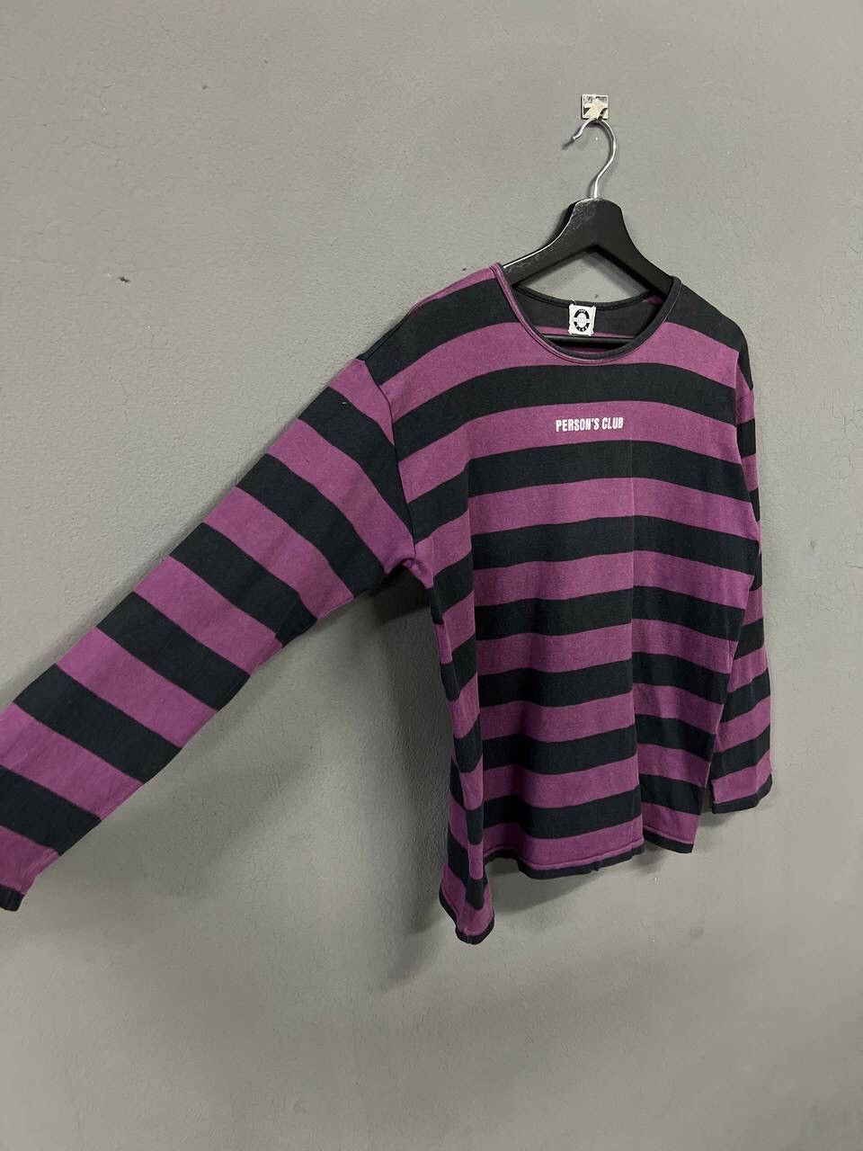 PERSON'S VINTAGE PERSON’S LONGSLEEVE STRIPED SHIRT Size US L / EU 52-54 / 3 - 5 Thumbnail