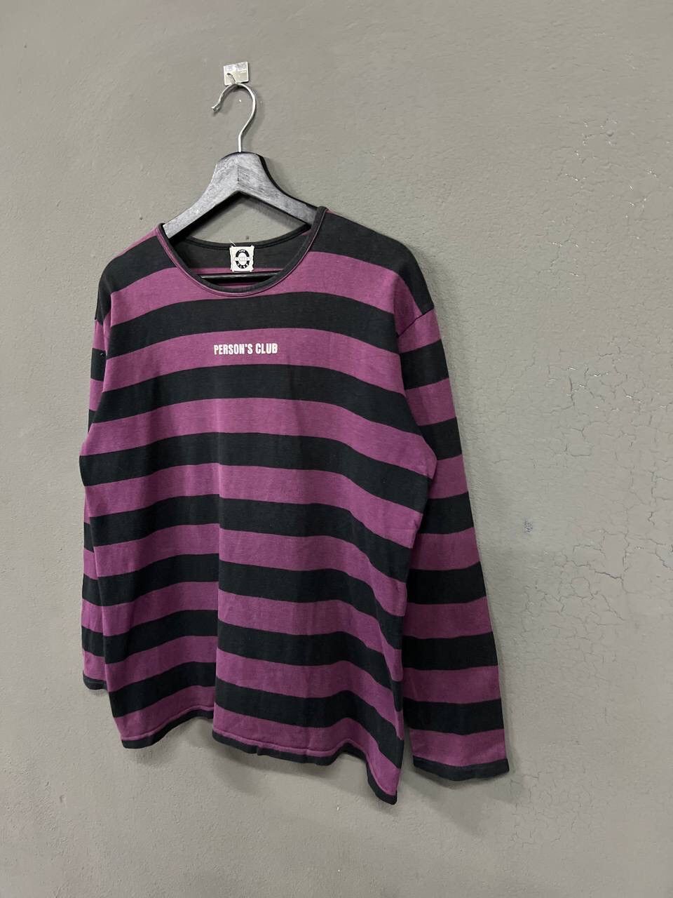 PERSON'S VINTAGE PERSON’S LONGSLEEVE STRIPED SHIRT Size US L / EU 52-54 / 3 - 3 Thumbnail