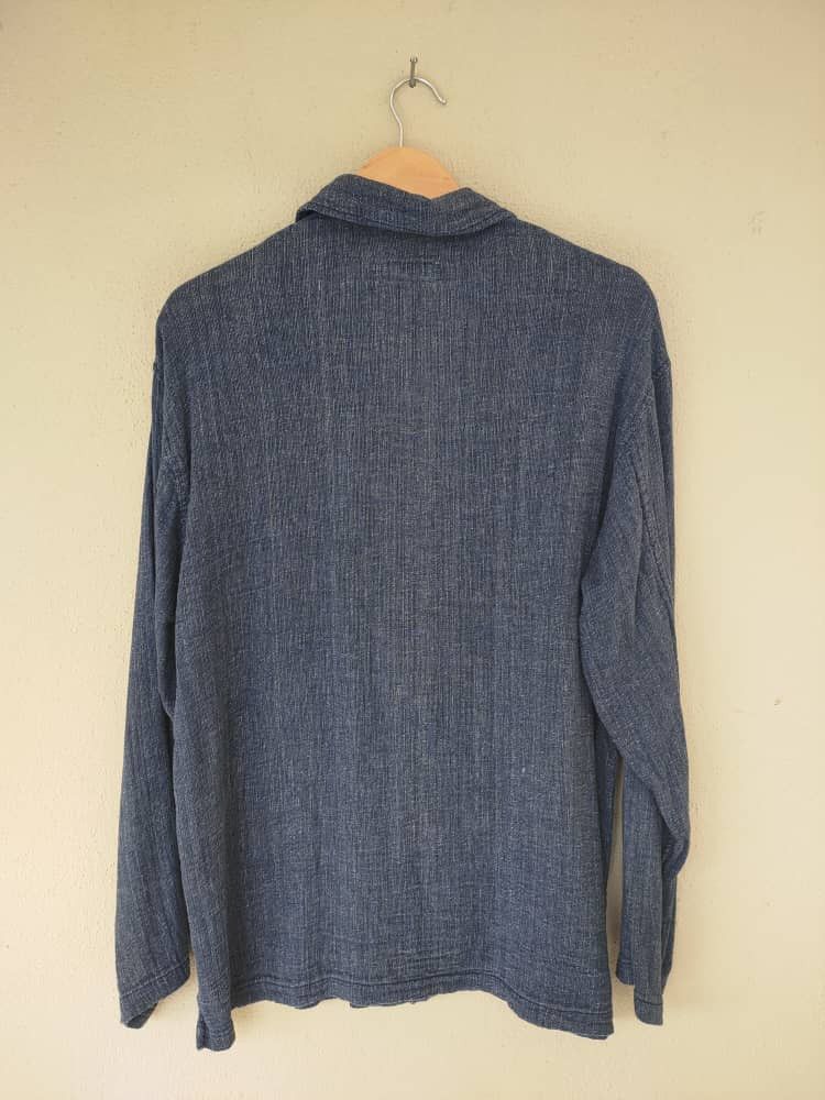 Other Elle Homme Soft Denim Shirt Size US L / EU 52-54 / 3 - 2 Thumbnail
