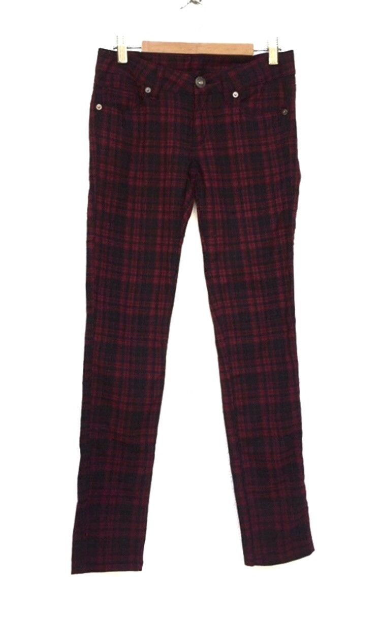 Vintage 🔥Nice Slim Fit Check Pants Size US 28 / EU 44 - 1 Thumbnail