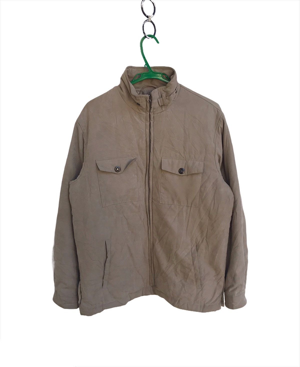 Vintage 🔥British Khaki New York Light Jacket Size US L / EU 52-54 / 3 - 1 Thumbnail