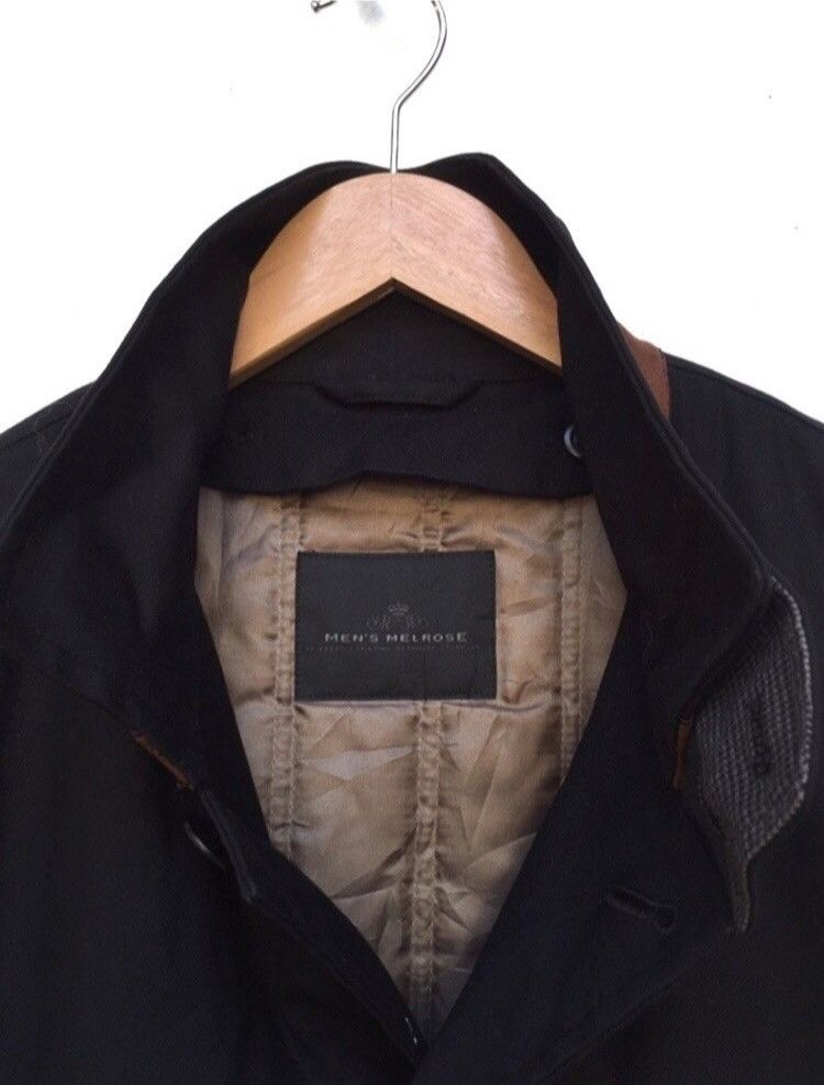 Melrose × Vintage 🔥Men's Melrose Black Button Jacket Size US M / EU 48-50 / 2 - 3 Thumbnail