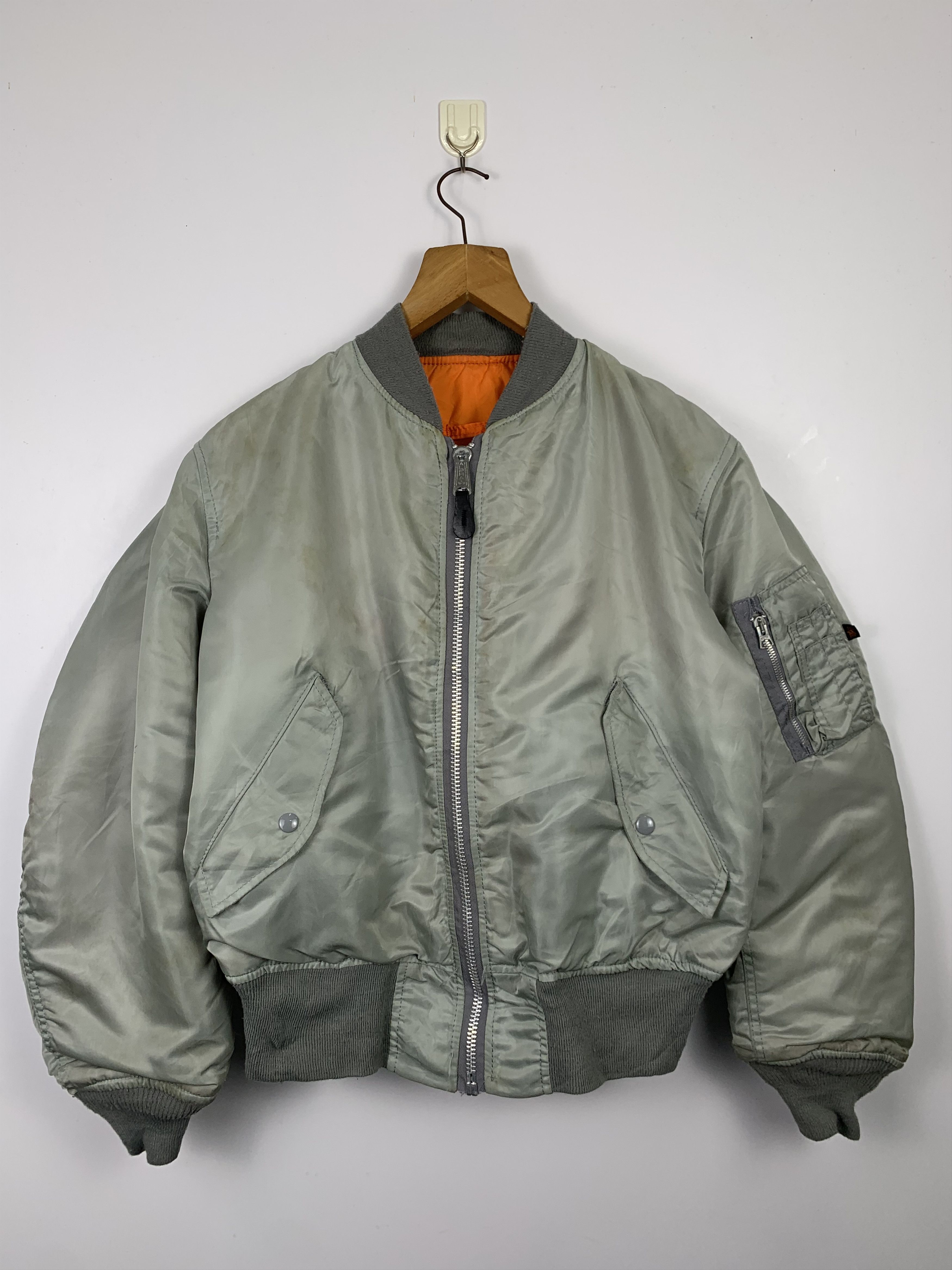 Alpha Industries Vintage Alpha Industries Reversible Type MA-1 Bombers ...