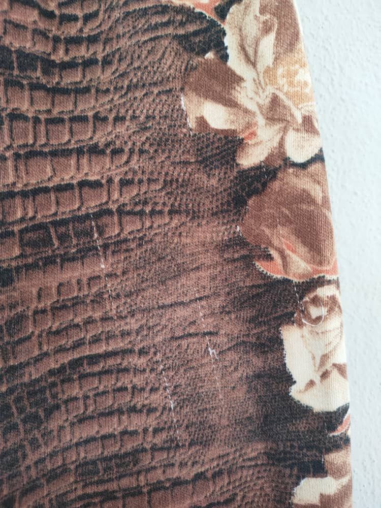 Designer Sfizio Made in Italy Printed Pant Size 23" - 3 Thumbnail