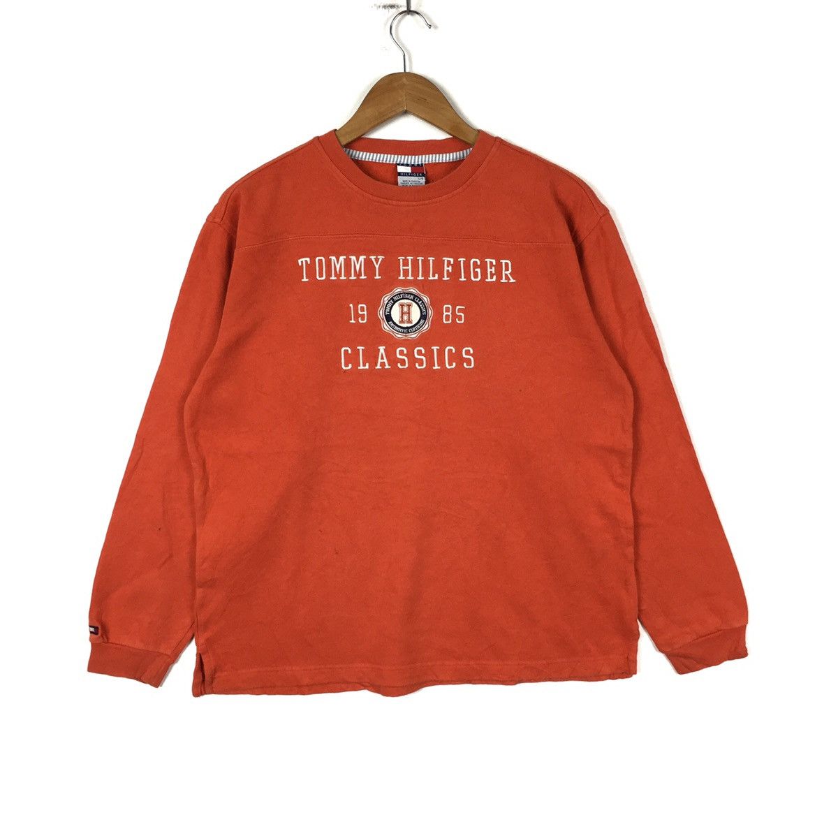 Tommy Hilfiger TOMMY HILFIGER CLASSICS 1985 FlagSailingGearOrangeSweatshirt Size US L / EU 52-54 / 3 - 1 Thumbnail