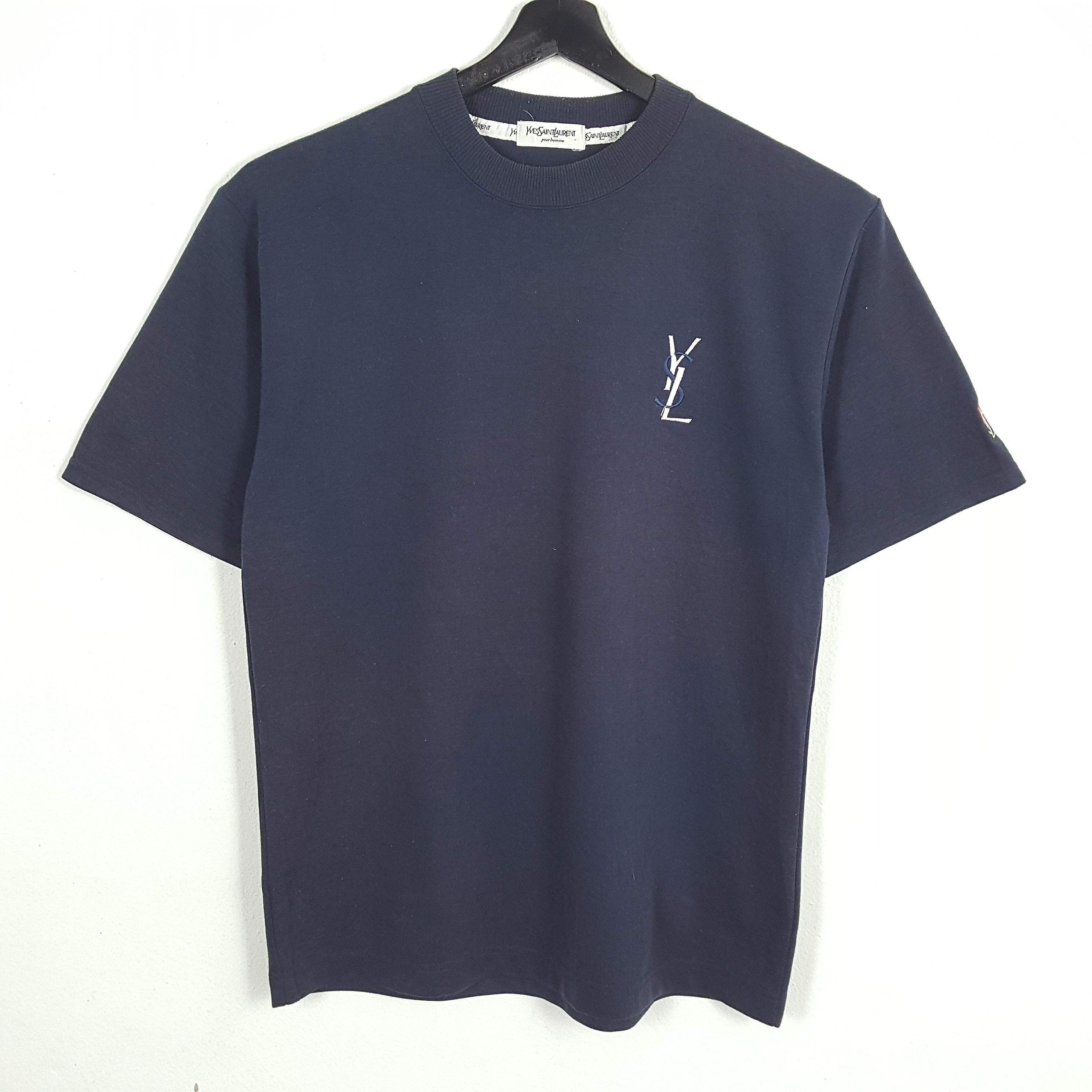 YVES SAINT LAURENT Italian Designer Brand Vintage Tshirt