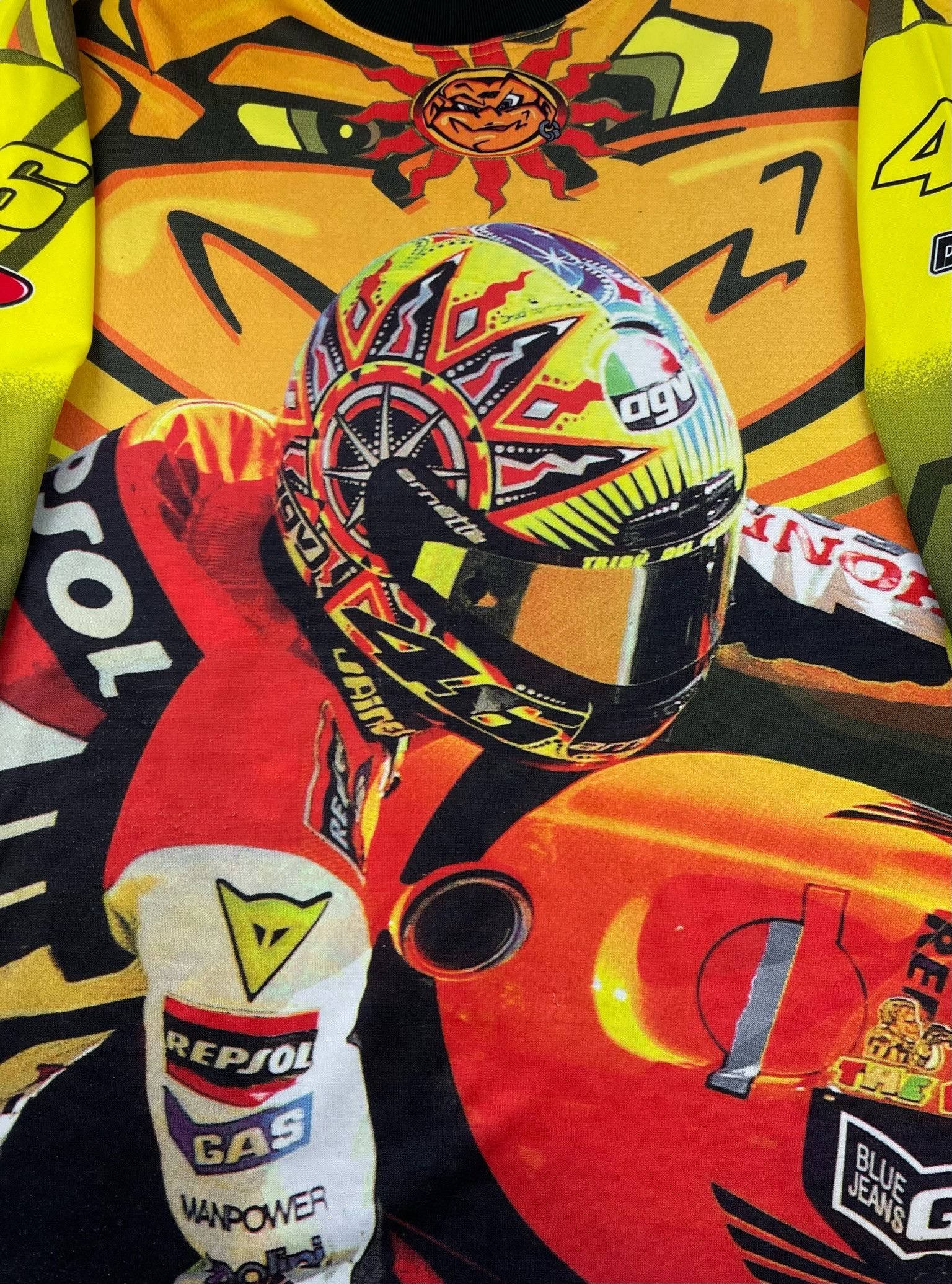 Honda Vintage Honda Lucky Strike Racing Longsleeve Size US L / EU 52-54 / 3 - 5 Thumbnail