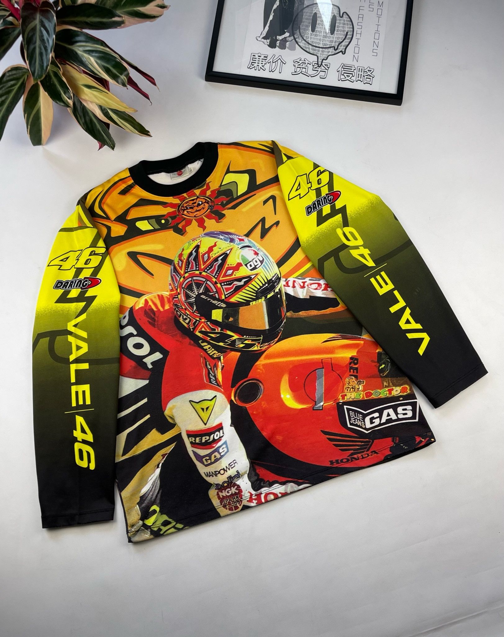 Honda Vintage Honda Lucky Strike Racing Longsleeve Size US L / EU 52-54 / 3 - 4 Thumbnail