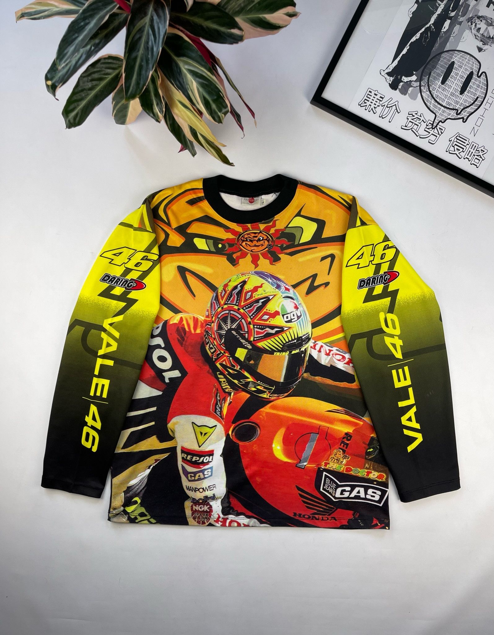Honda Vintage Honda Lucky Strike Racing Longsleeve Size US L / EU 52-54 / 3 - 1 Thumbnail