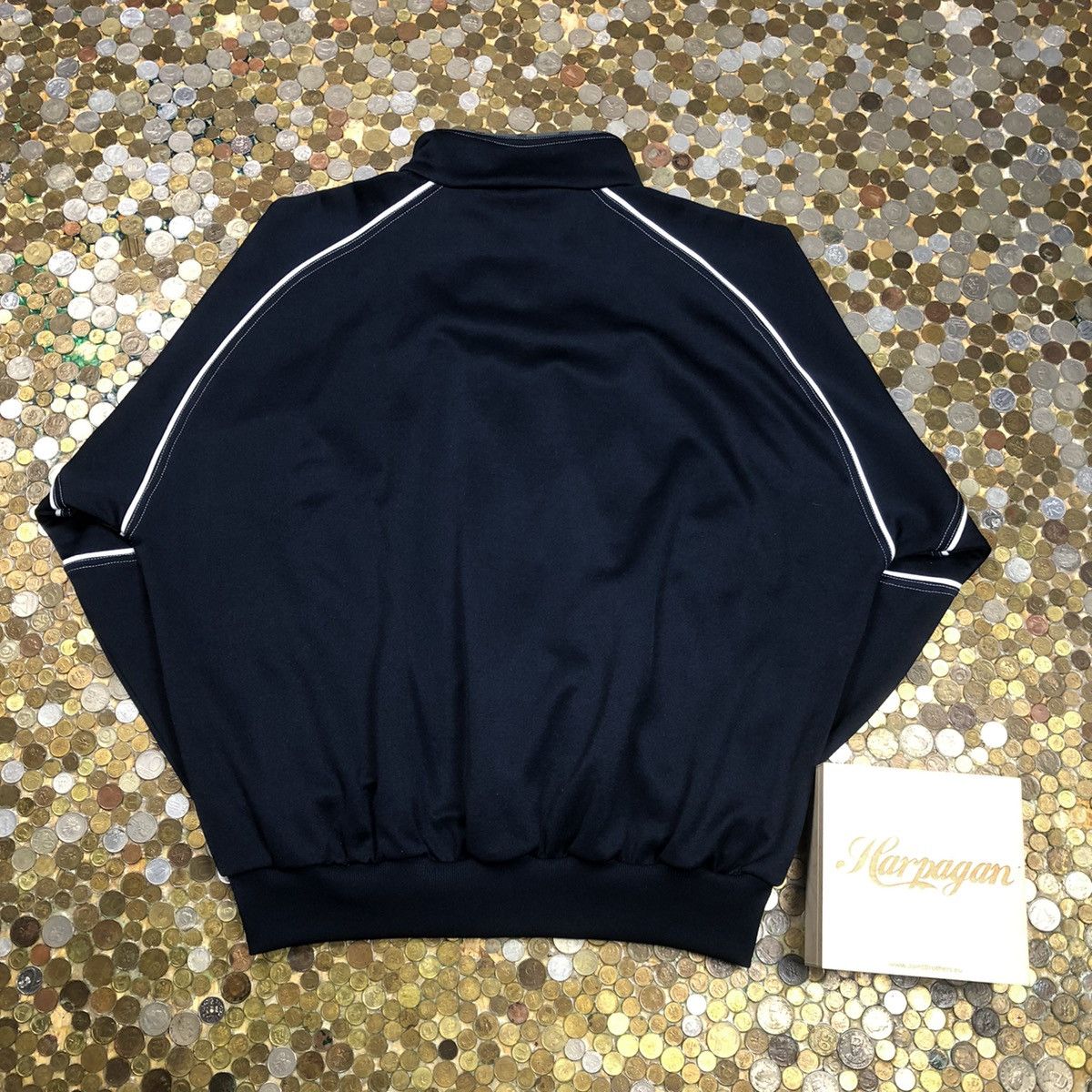Vintage Polizei zip hoodie Size US XL / EU 56 / 4 - 3 Thumbnail