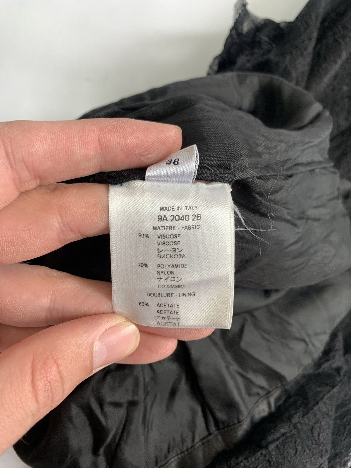 Givenchy Givenchy women’s sleeveless dress size 38 black Viscose Size XS / US 0-2 / IT 36-38 - 9 Thumbnail