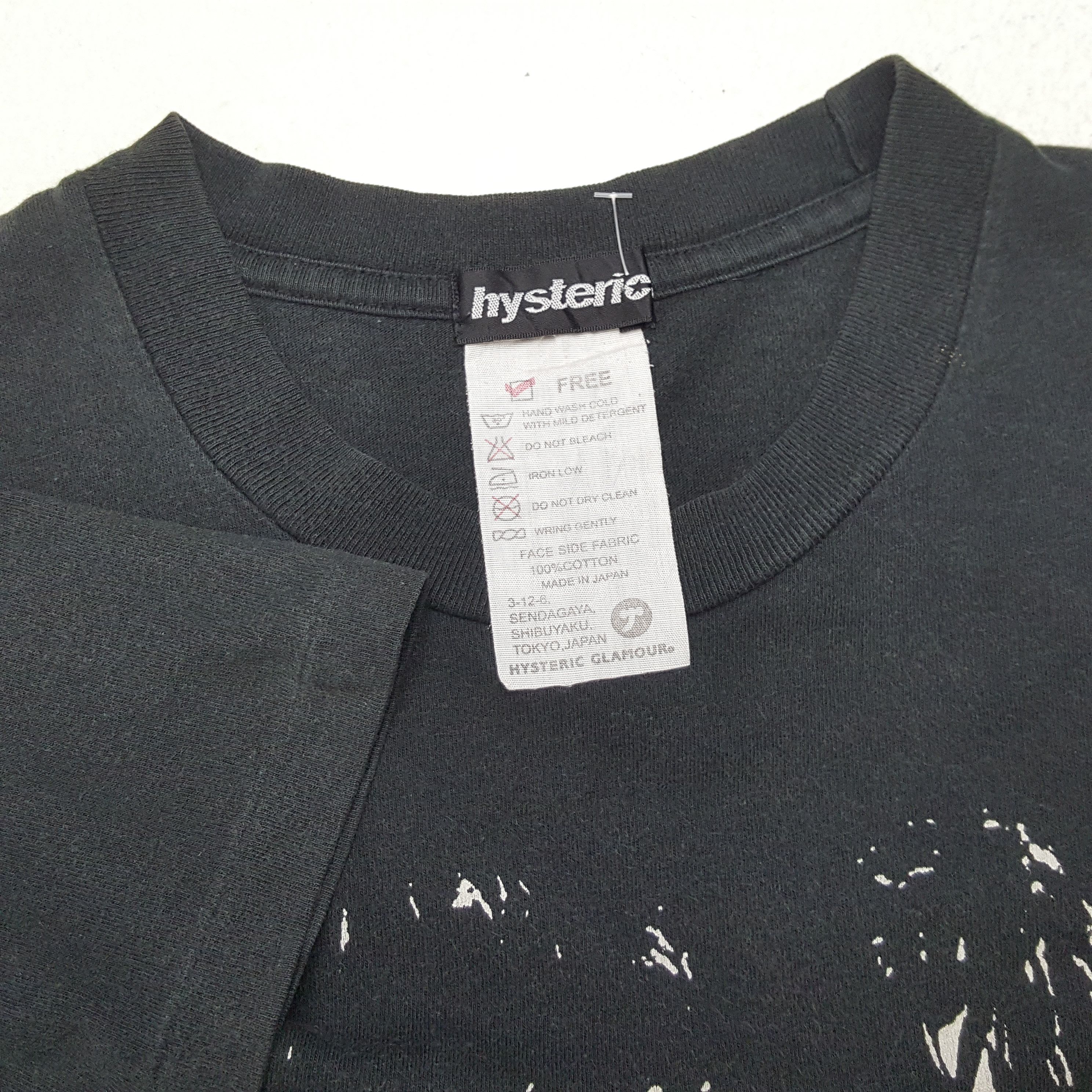 Aerosmith × Band Tees × Hysteric Glamour AEROSMITH x HYSTERIC GLAMOUR Japanese Brand Tshirt dp1 Size US S / EU 44-46 / 1 - 7 Thumbnail
