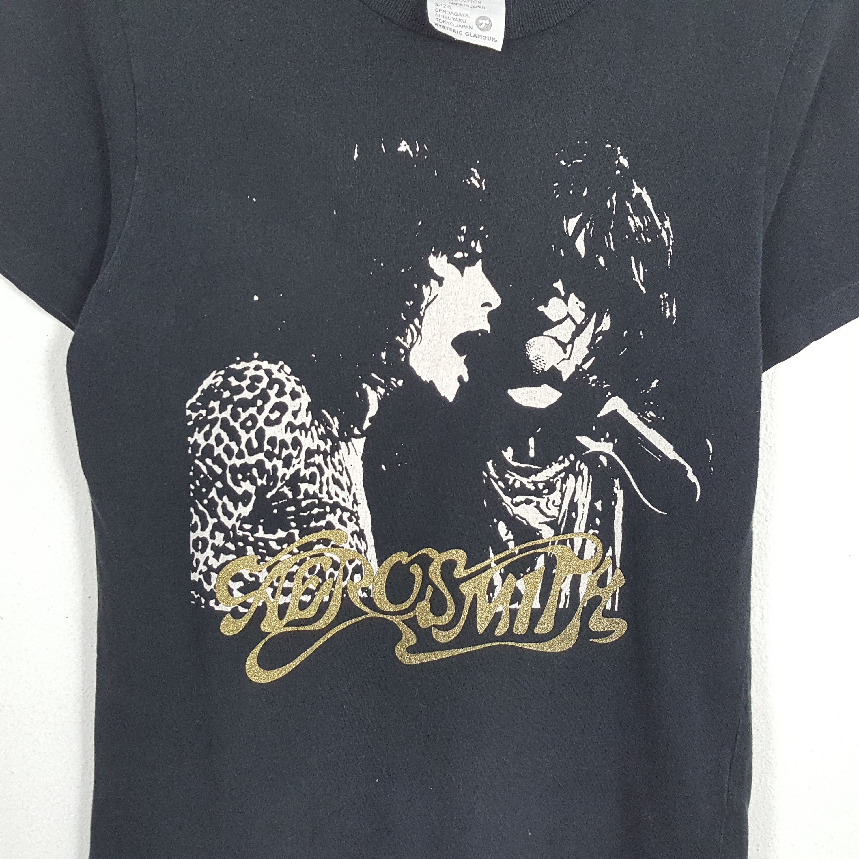 Aerosmith × Band Tees × Hysteric Glamour AEROSMITH x HYSTERIC GLAMOUR Japanese Brand Tshirt dp1 Size US S / EU 44-46 / 1 - 2 Thumbnail