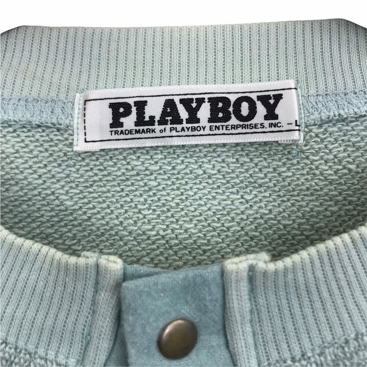 Playboy PLAYBOY BUNNY Magazine Single Pocket Collar Shirt Size US L / EU 52-54 / 3 - 4 Thumbnail