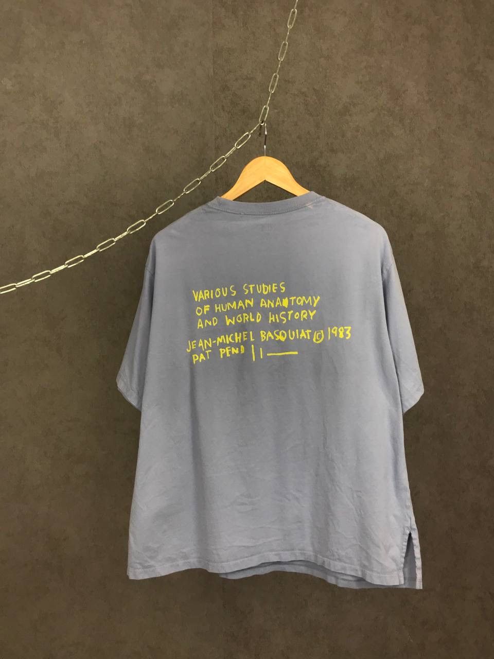 Jean-Michel Basquiat Jean Michael Basquiat art designer overprinted tee Size US XL / EU 56 / 4 - 2 Thumbnail