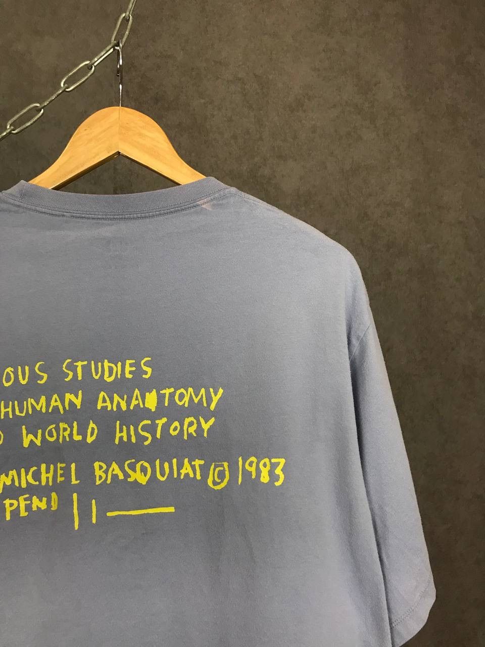Jean-Michel Basquiat Jean Michael Basquiat art designer overprinted tee Size US XL / EU 56 / 4 - 4 Thumbnail