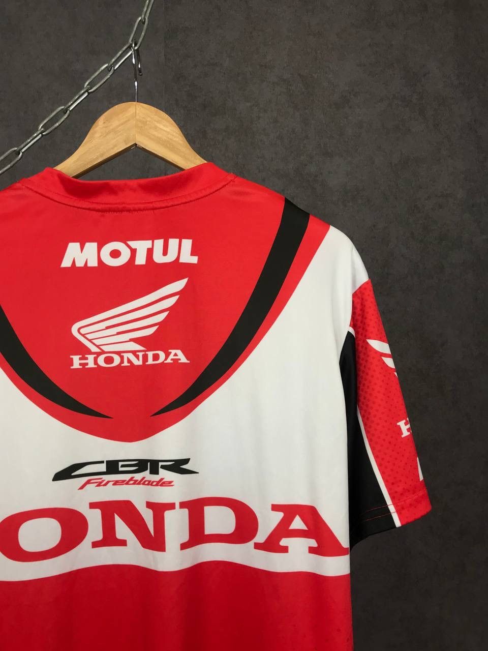 Honda × Vintage Honda vintage racing moto overprinted tee Size US L / EU 52-54 / 3 - 6 Thumbnail
