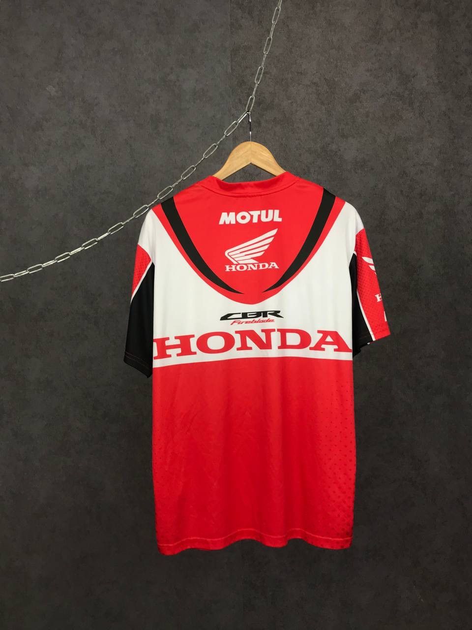 Honda × Vintage Honda vintage racing moto overprinted tee Size US L / EU 52-54 / 3 - 5 Thumbnail