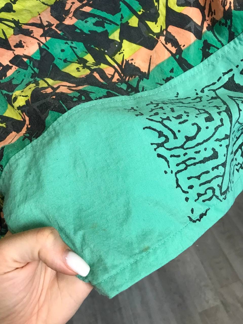 Adidas × Vintage Adidas vintage streetwear crazy overprinted shorts Size US 32 / EU 48 - 7 Thumbnail