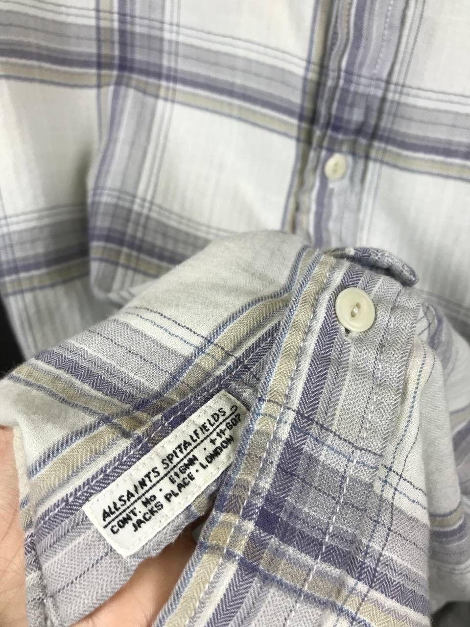 Allsaints Allsaints luxury streetwear multicolor shirt Size US M / EU 48-50 / 2 - 4 Thumbnail