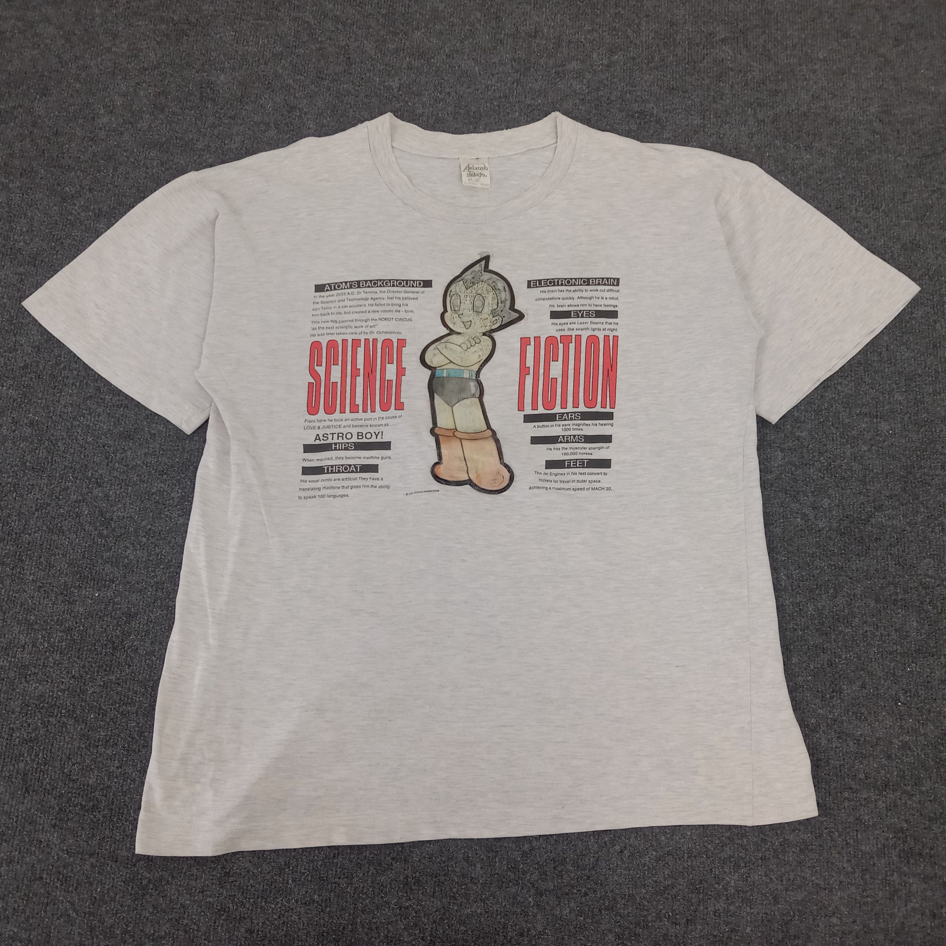 Japanese Brand × Vintage Astro Boy Japanese Animated Series Tshirt Size US XL / EU 56 / 4 - 1 Thumbnail