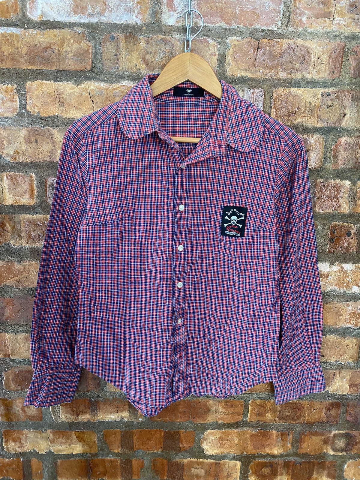 Super Lovers Vtg SUPERLOVER check logo Size S / US 4 / IT 40 - 2 Thumbnail