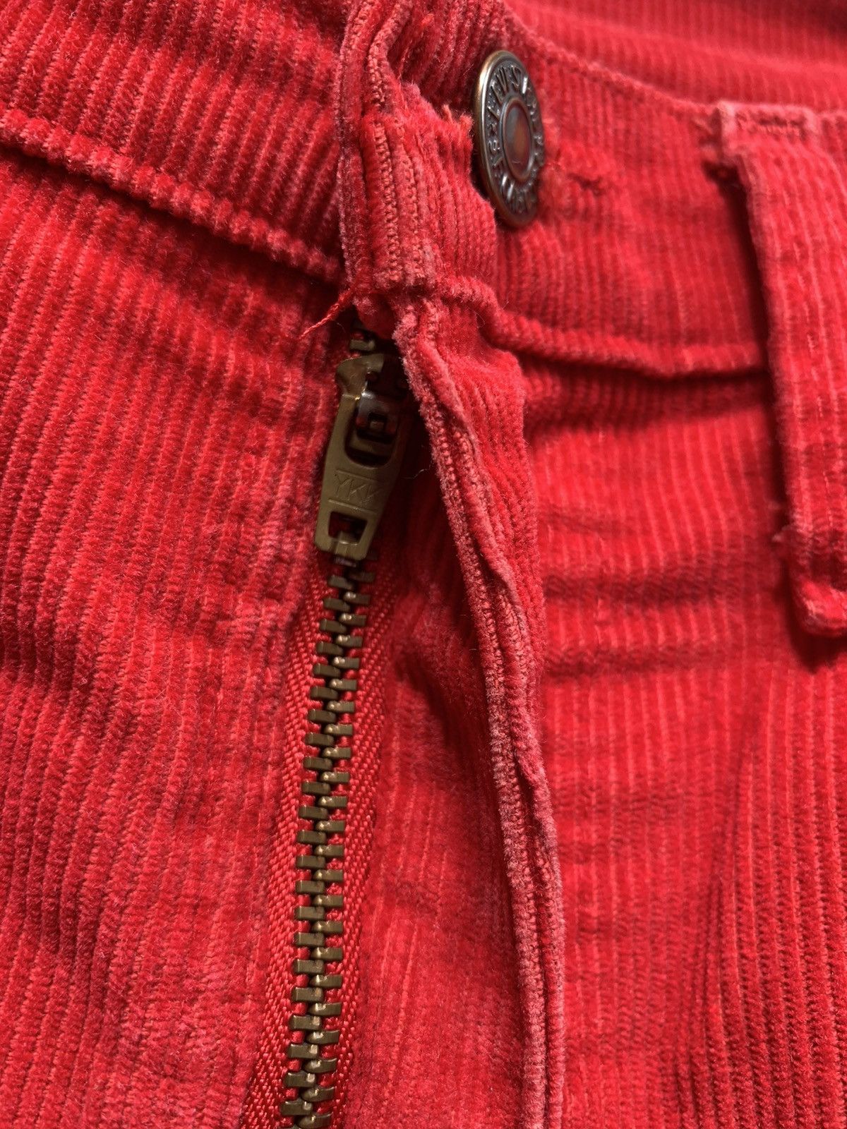 Levi's Vintage 80s Levis Red Corduroy Pant Size US 30 / EU 46 - 5 Thumbnail
