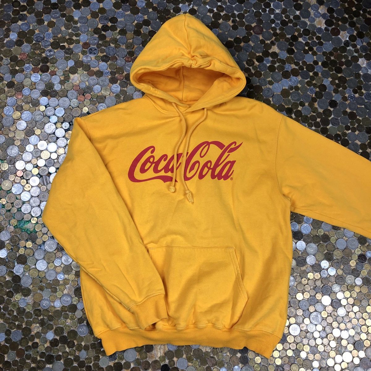 Coca Cola Vintage big logo hoodie sweatshirt