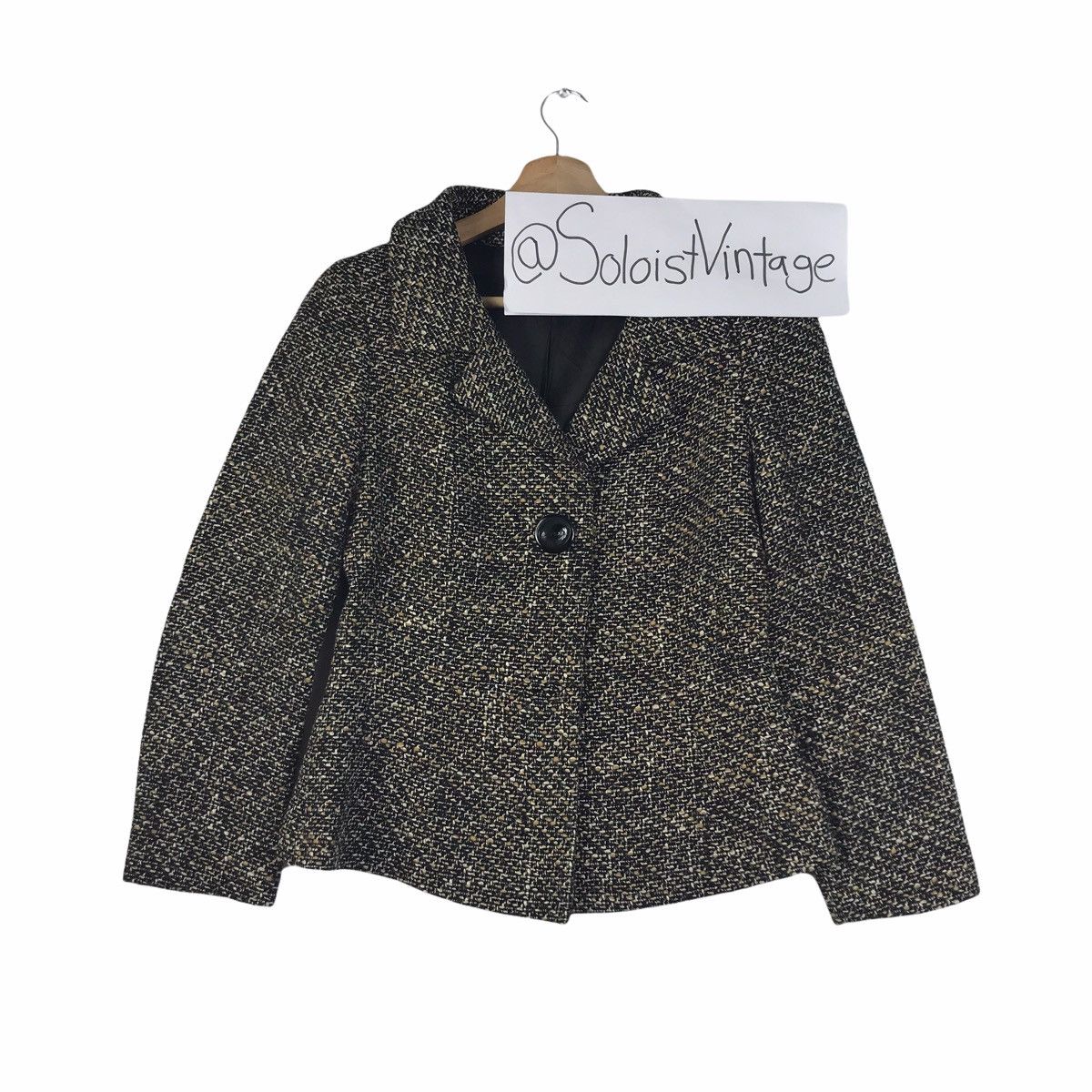 Max Mara PIAMOFORTE By MAX MARA Italian Designer Wool Coat Size ONE SIZE - 1 Thumbnail