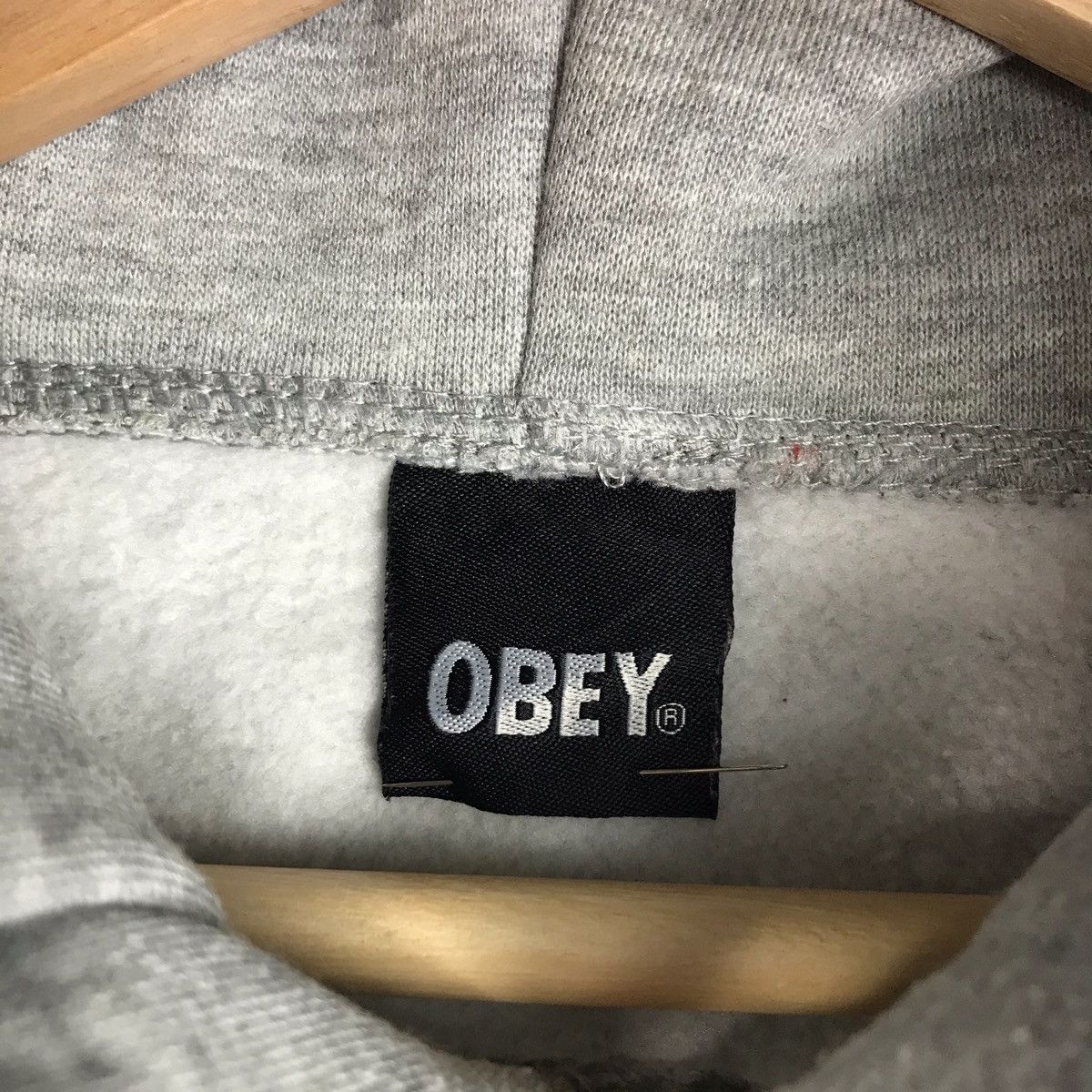 Obey OBEY PROPAGANDA Streetwear Skate Grey Hoodie Size US L / EU 52-54 / 3 - 4 Thumbnail