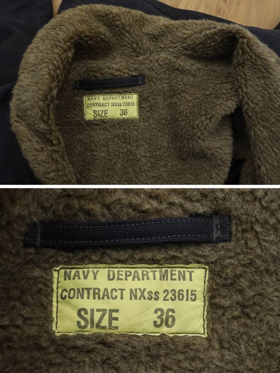 Buzz Rickson's Buzz Rickson's USN Navy N-1 Deck Jacket Toyo Enterprise Size US S / EU 44-46 / 1 - 7 Thumbnail