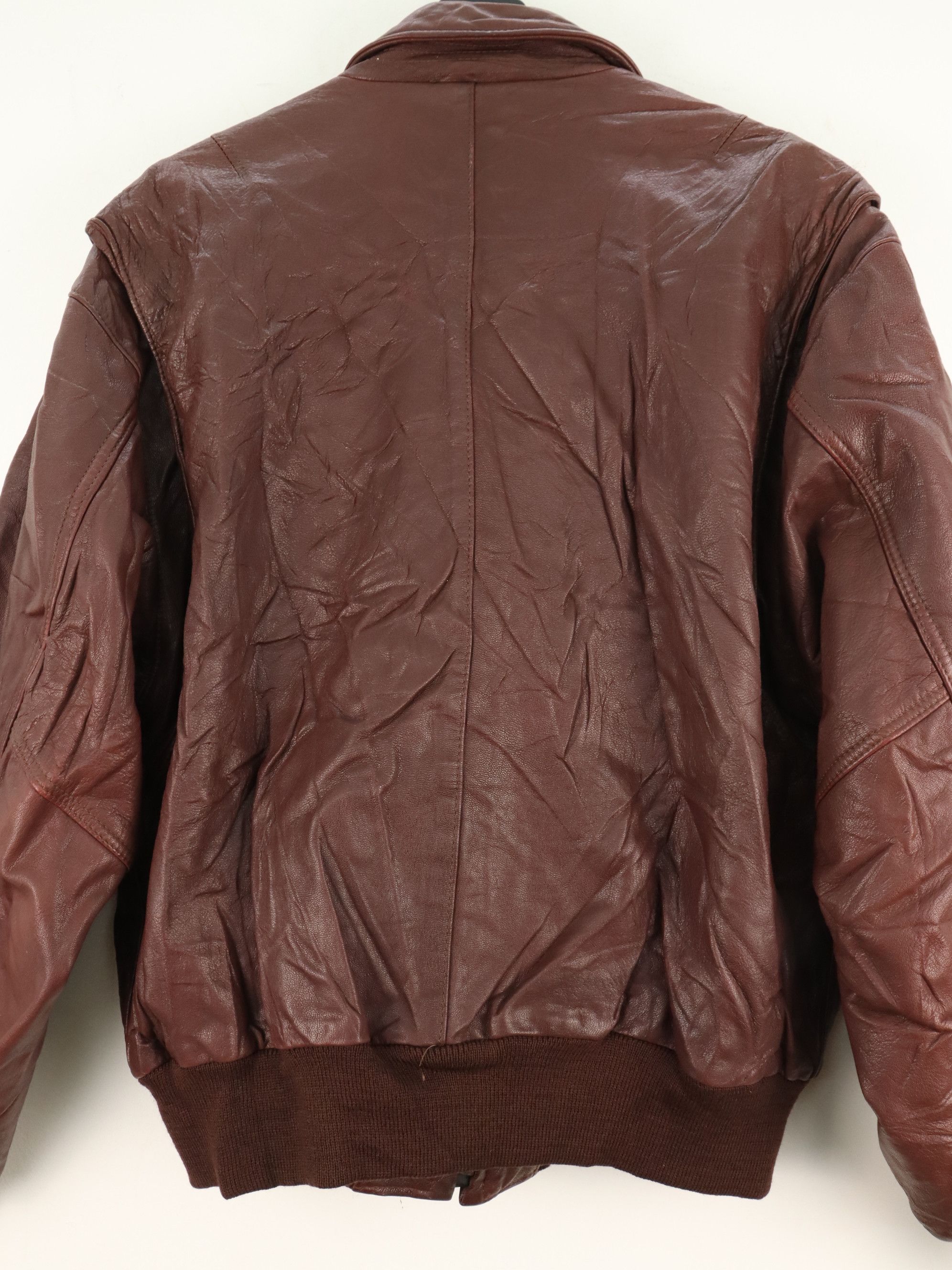 Golden Bear Vintage Golden Bear Thinsulate Bomber Flight Leather Jacket Size US L / EU 52-54 / 3 - 8 Thumbnail