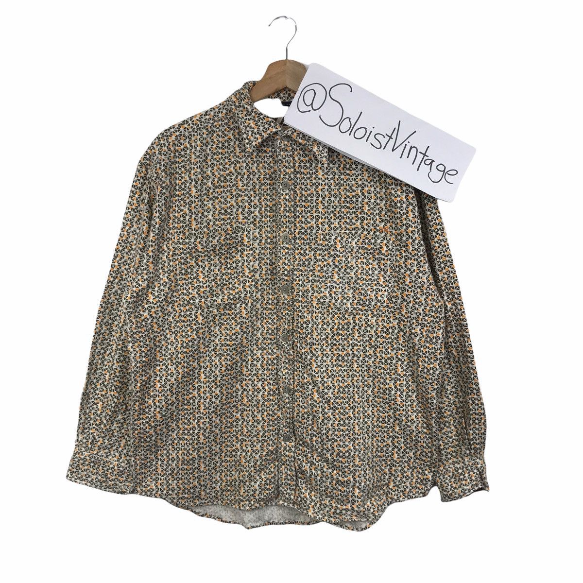 Rusty RUSTY USA SURF Surfing Diamond Overprint Shirt Size US M / EU 48-50 / 2 - 1 Thumbnail