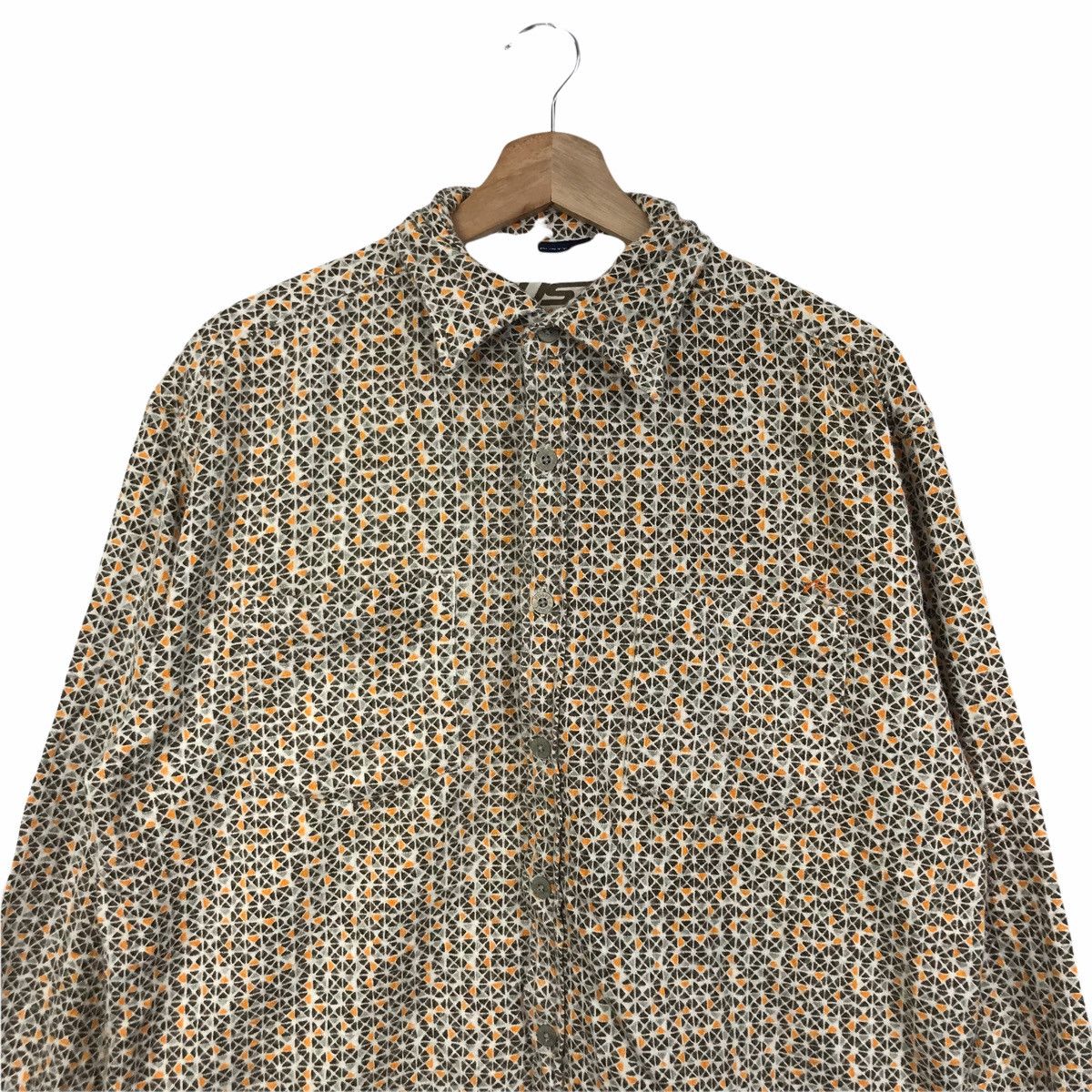 Rusty RUSTY USA SURF Surfing Diamond Overprint Shirt Size US M / EU 48-50 / 2 - 3 Thumbnail