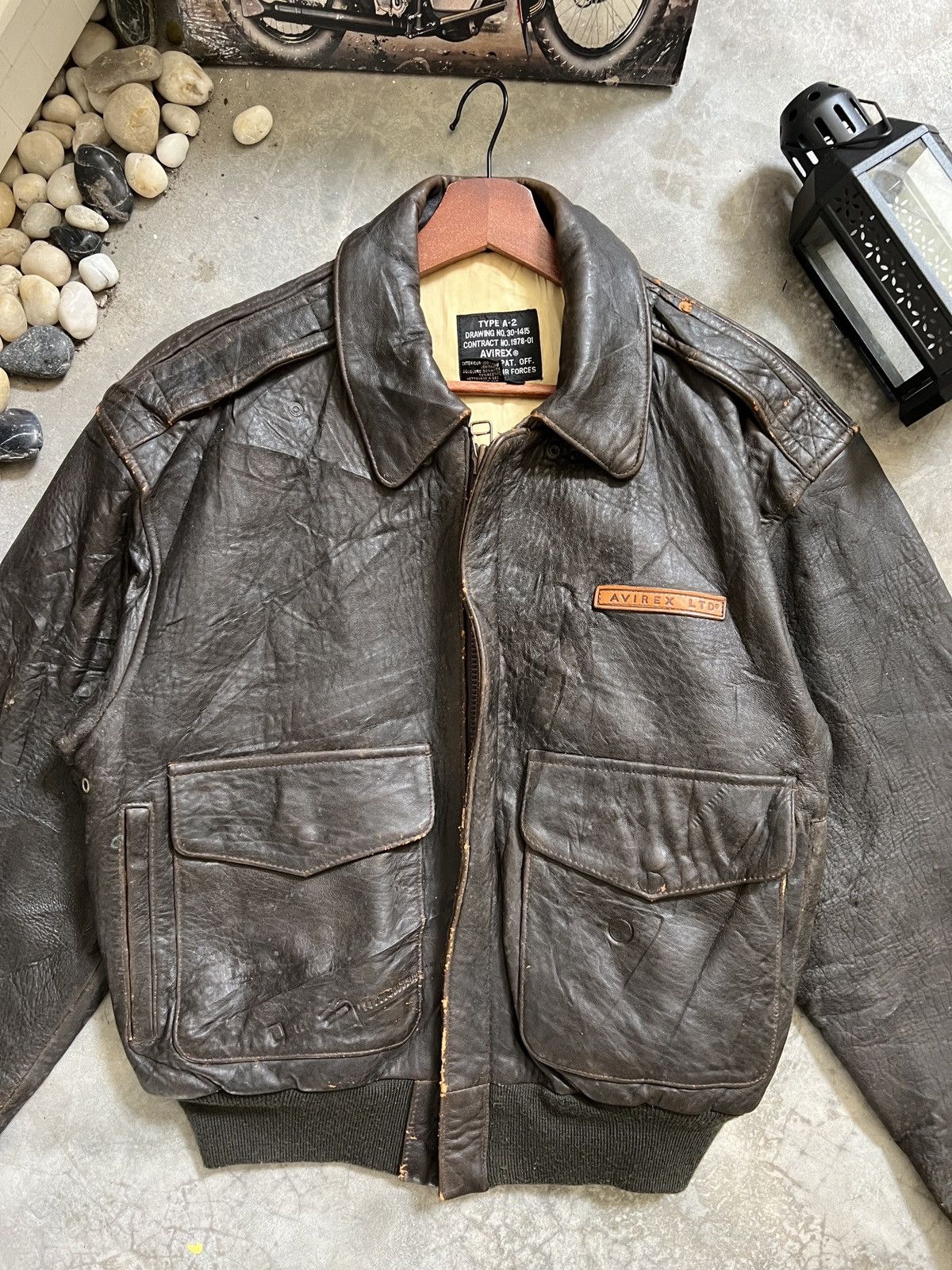 Avirex × Varsity Jacket × Vintage Vintage 🖤 Made In Korea