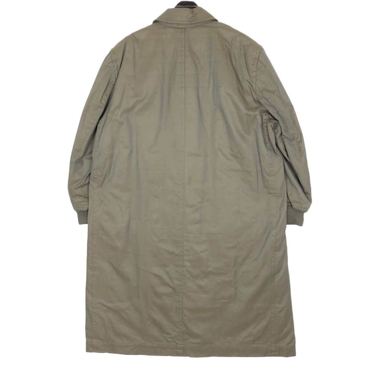 Comme des Garcons Vintage 90s Comme Des Garcons Homme Khaki Sphere Car Coat Size US L / EU 52-54 / 3 - 21 Thumbnail