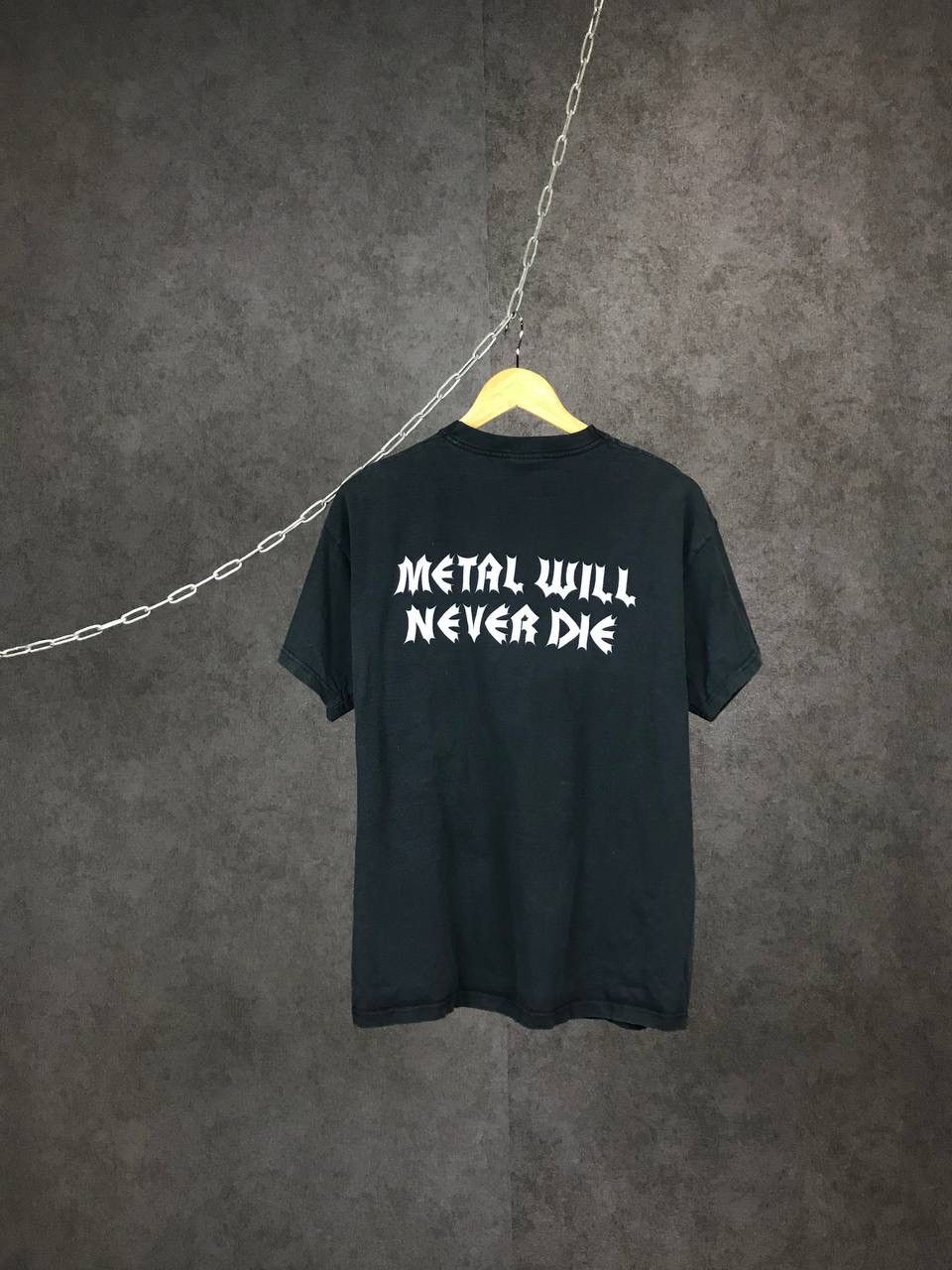 Band Tees Die Apokalpptischen Reiter Metal will never die vintage tee Size US L / EU 52-54 / 3 - 2 Thumbnail