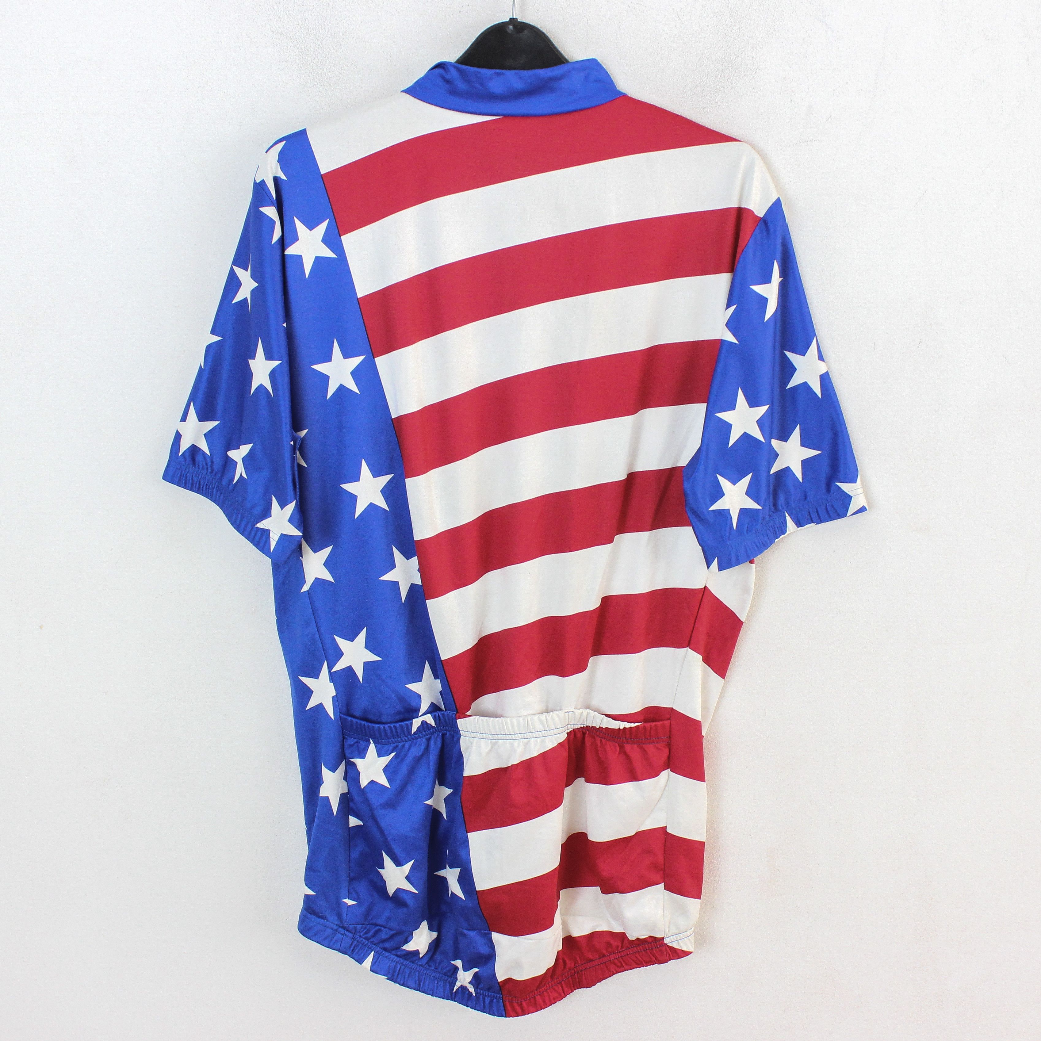 GOREWEAR C04 Men M United States Cycling Jersey Shirt USA Flag Racing Size US M / EU 48-50 / 2 - 3 Thumbnail