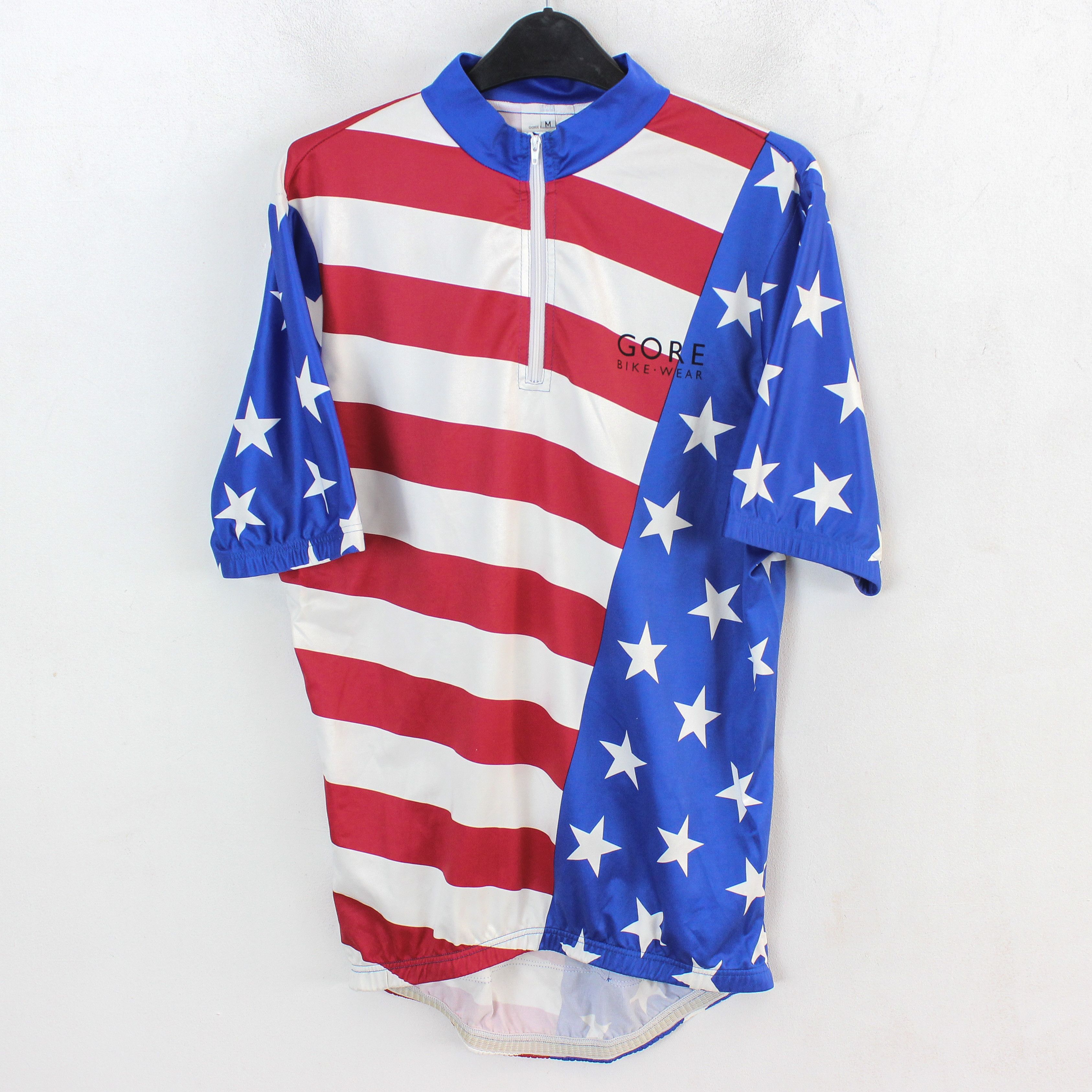 GOREWEAR C04 Men M United States Cycling Jersey Shirt USA Flag Racing Size US M / EU 48-50 / 2 - 1 Thumbnail