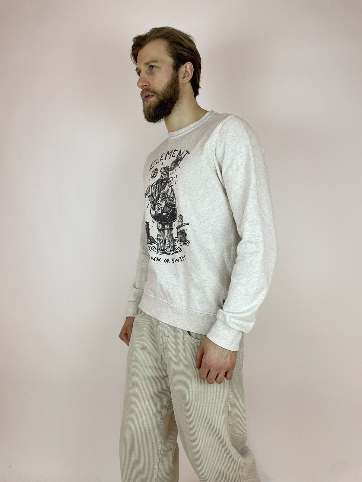 Element ELEMENT TIMBER Sweatshirt long sleeve skateboarding style Size US L / EU 52-54 / 3 - 7 Thumbnail