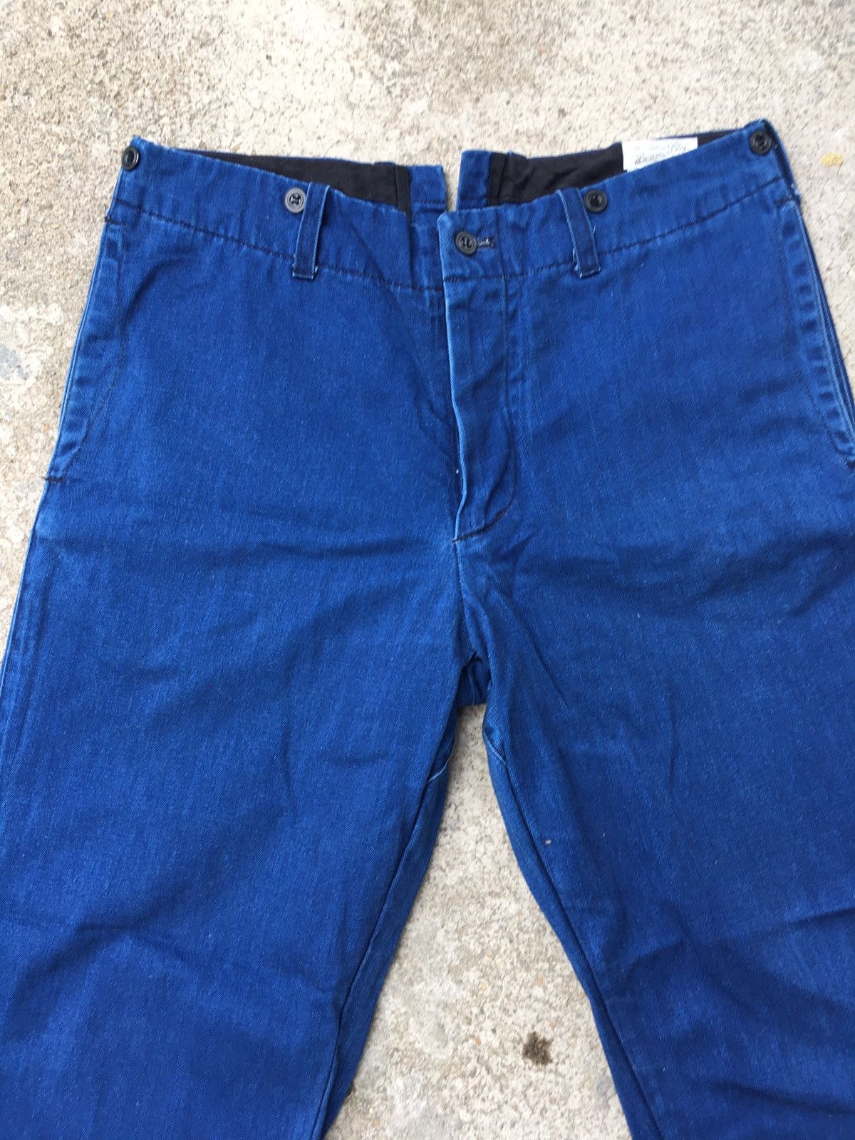 Beams Plus Beams boy cropped buckle back pants Size US 30 / EU 46 - 3 Thumbnail