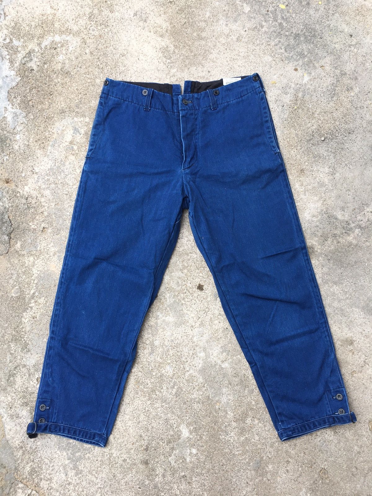 Beams Plus Beams boy cropped buckle back pants Size US 30 / EU 46 - 1 Thumbnail