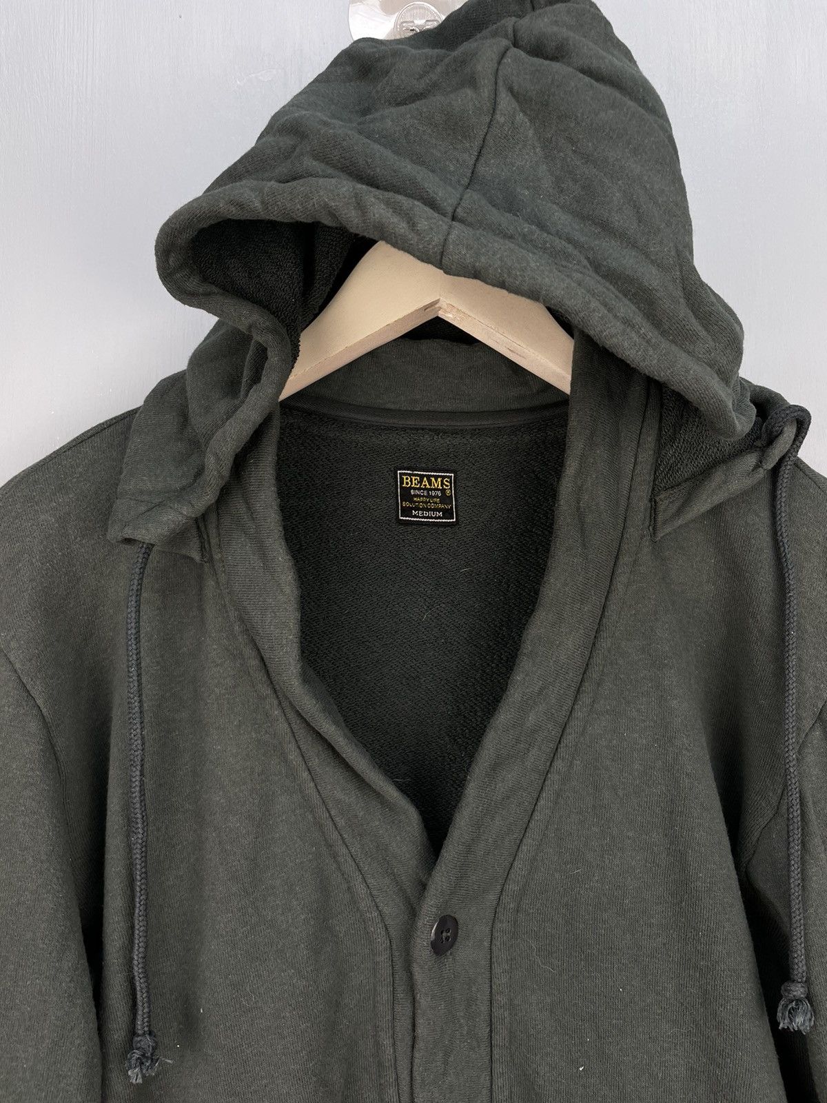 Beams Plus Beams button up hoodie Size US M / EU 48-50 / 2 - 3 Thumbnail