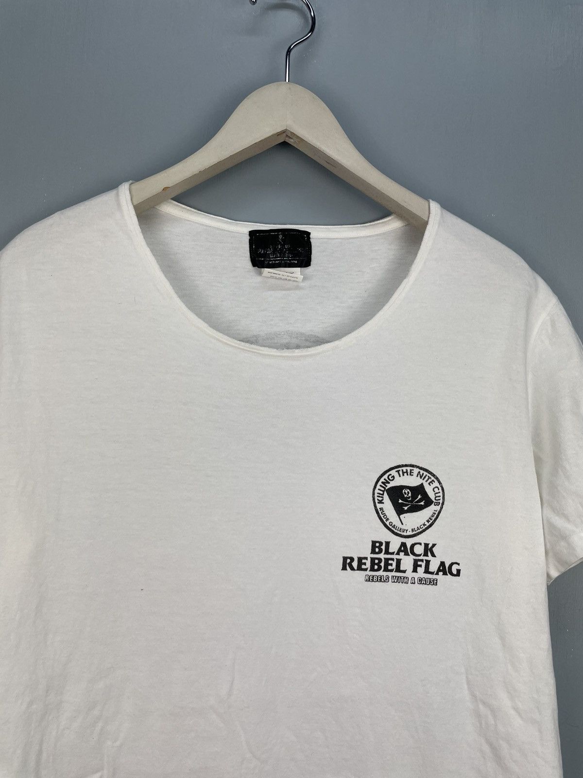 Japanese Brand Rude Gallery Black Rebel punk design t shirt Size US L / EU 52-54 / 3 - 3 Thumbnail