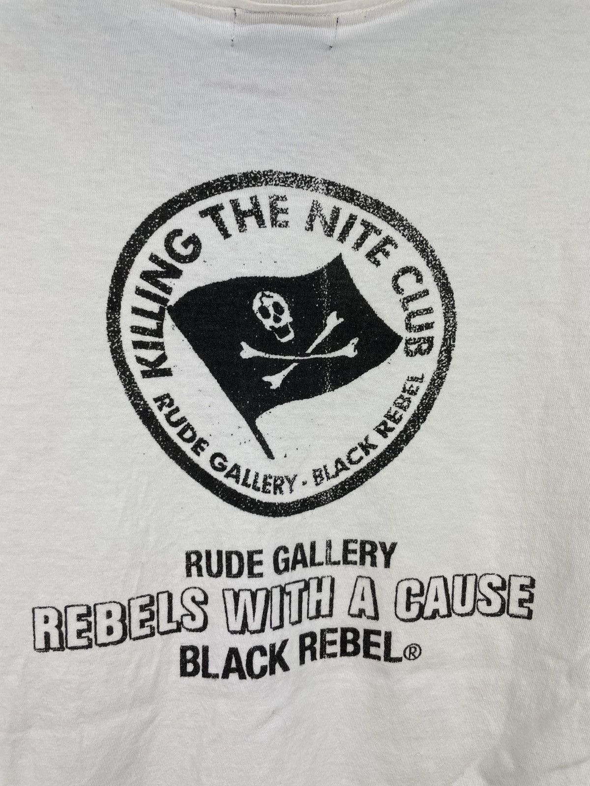 Japanese Brand Rude Gallery Black Rebel punk design t shirt Size US L / EU 52-54 / 3 - 5 Thumbnail