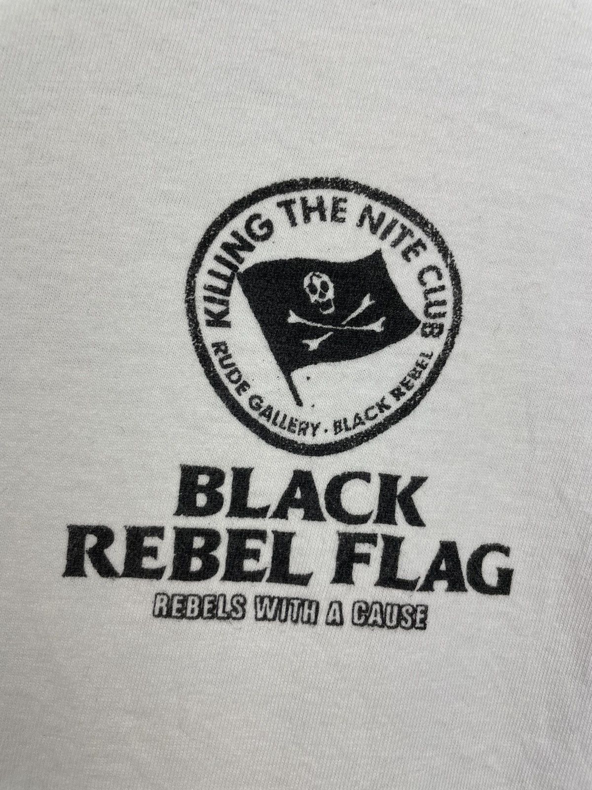 Japanese Brand Rude Gallery Black Rebel punk design t shirt Size US L / EU 52-54 / 3 - 4 Thumbnail
