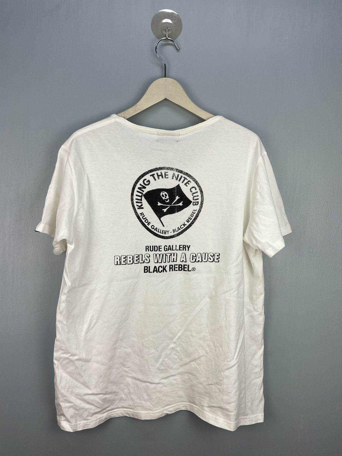 Japanese Brand Rude Gallery Black Rebel punk design t shirt Size US L / EU 52-54 / 3 - 2 Thumbnail