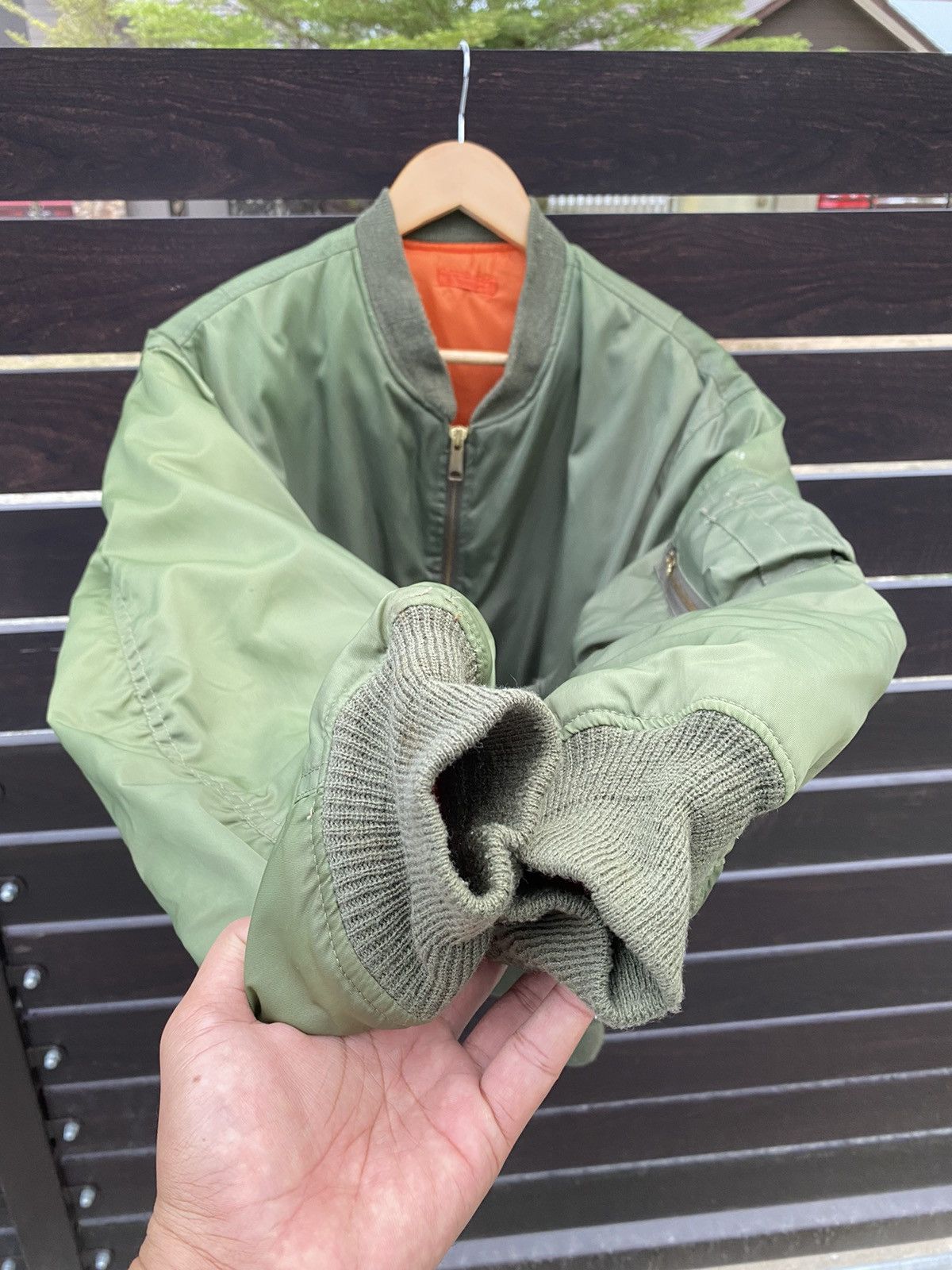 Vintage Vintage MA-1 US Air Force Bomber Jacket Size US L / EU 52-54 / 3 - 8 Thumbnail
