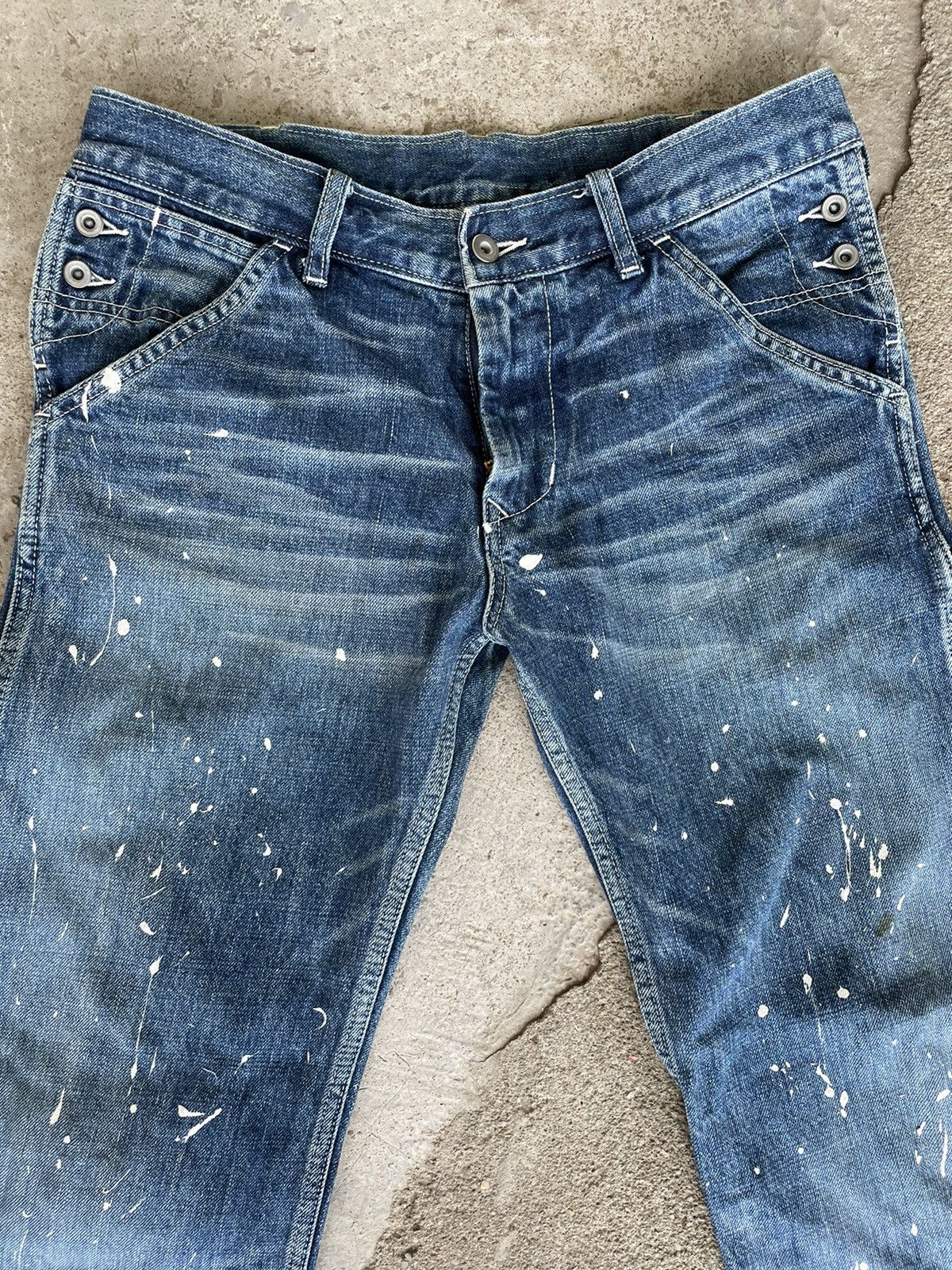 Japanese Brand RNA Incorporation denim jeans Size US 31 - 4 Thumbnail
