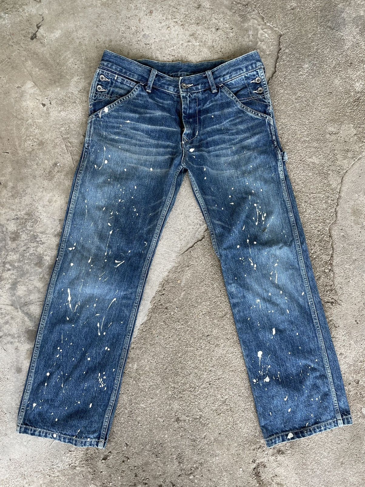Japanese Brand RNA Incorporation denim jeans Size US 31 - 1 Thumbnail